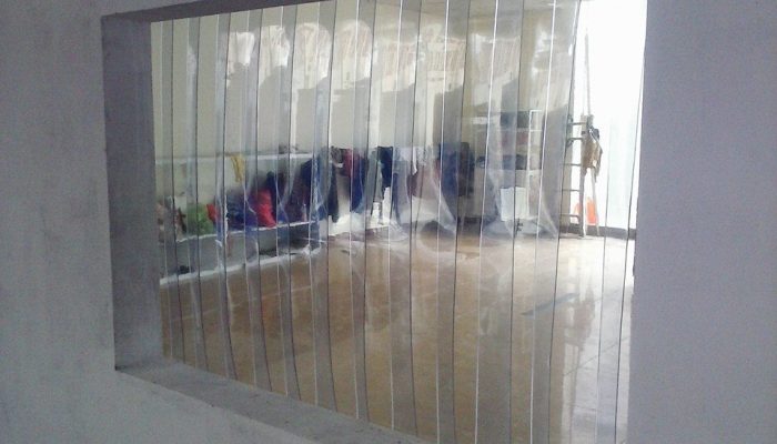 Lắp đặt rèm nhựa PVC ngăn lạnh tại bắc Ninh